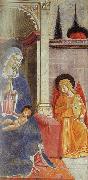 Benozzo Gozzoli Madonna and Child with Angel Playing Music oil painting picture wholesale
